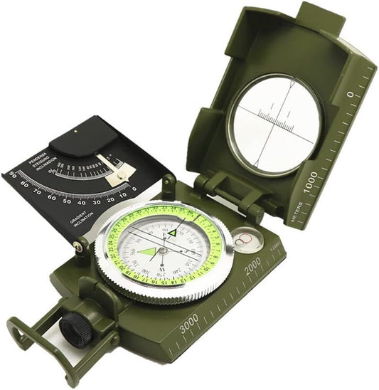 <h2>Bússola Multifuncional de Sobrevivência à Prova d'Água com Inclinômetro para Acampamento e Caminhadas</h2>