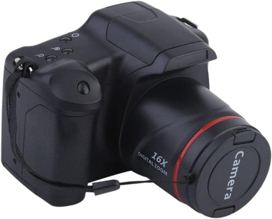 <h2>Câmera Digital Profissional 4K com Zoom Digital 16x - Cor Preta</h2>