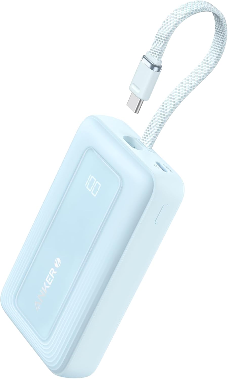 <h2>Carregador portátil Anker 10.000 mAh 30W, USB-C rápido para entrada e saída, essencial para viagem, iPhone 16/15, iPad</h2>