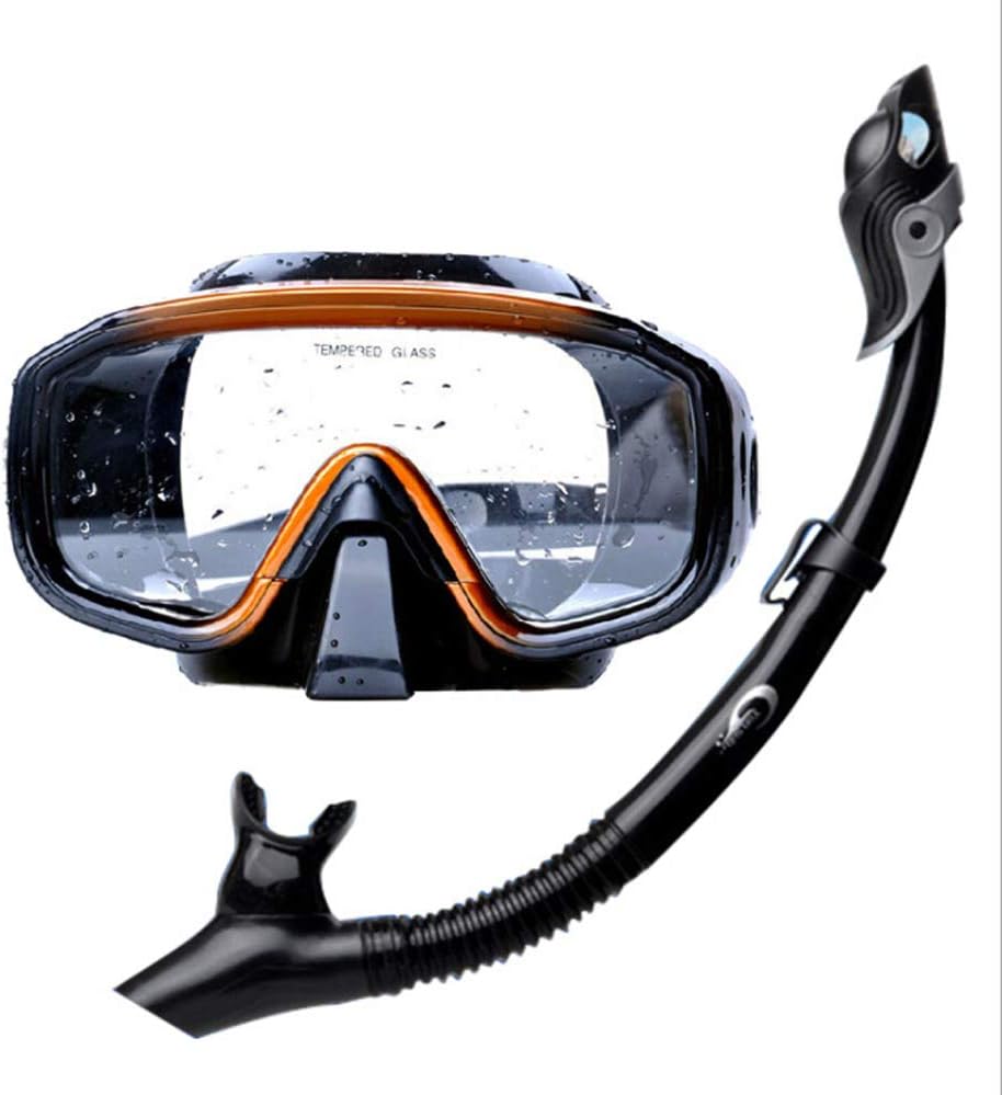 <h2>Conjunto Profissional de Mergulho com Máscara de Silicone e Snorkel</h2>