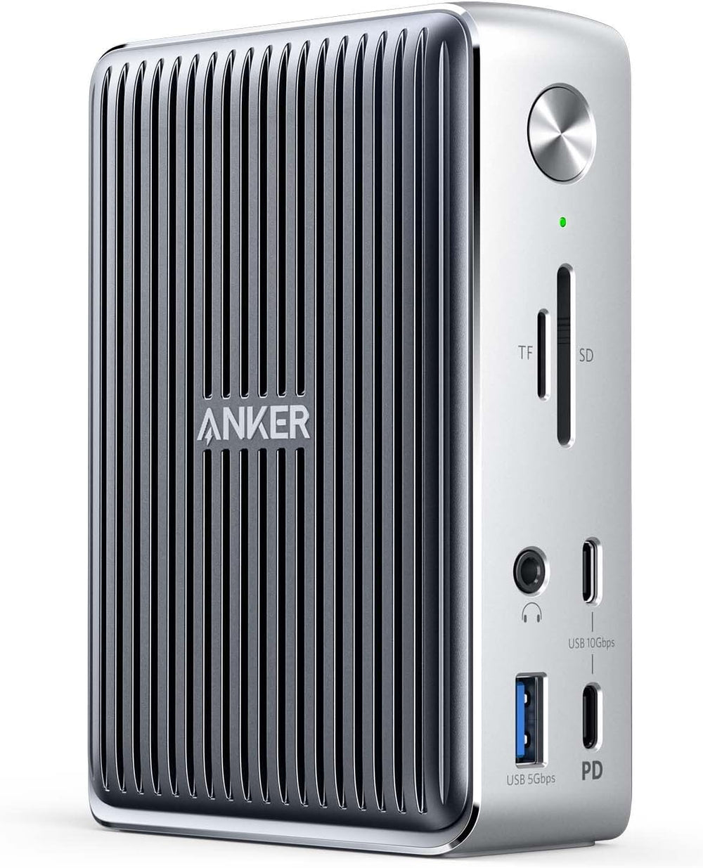 <h2>Estação de ancoragem Anker 577 (13 em 1), Thunderbolt 3, 85W para laptop, 18W para telefone, tela dupla 4K, USB-C 10 Gbps, Ethernet, áudio, SD 4.0</h2>
