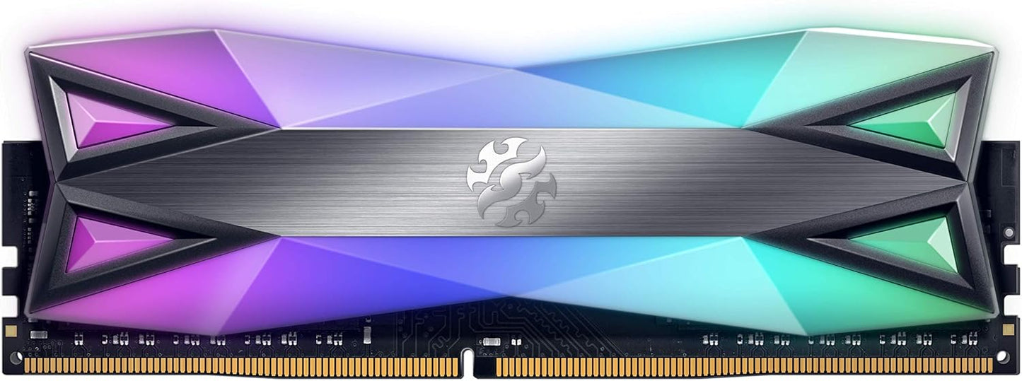 <h2>Memória ADATA XPG Spectrix D60G RGB 32GB (2x16GB) DDR4 3600MHz CL18</h2>