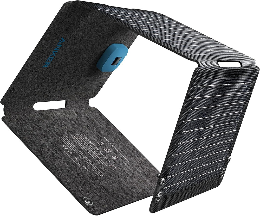 <h2>Carregador solar Anker Solix PS30, 30W, dobrável, portátil, IP65 à prova d’água e poeira, carga ultrarrápida, carrega 2 dispositivos simultaneamente, para camping e atividades outdoor</h2>