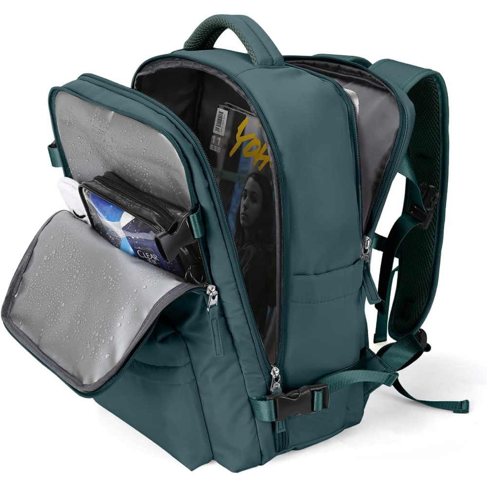 <h2>Mochila de Viagem Grande Multifuncional à Prova d'Água com Compartimento para Notebook 15,6"</h2>