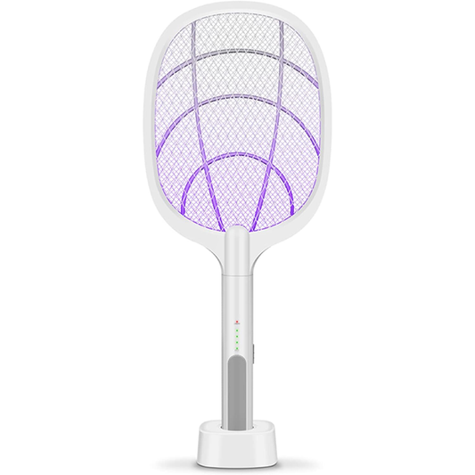 <h2>Raquete Elétrica Zapper Bug Mata-Mosquitos USB Recarregável</h2>
