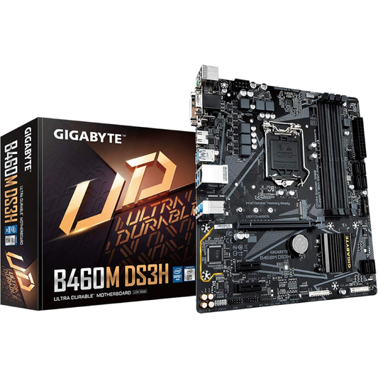 <h2>Placa-Mãe GIGABYTE B460M DS3H LGA1200 DDR4 Micro ATX M.2 RGB</h2>