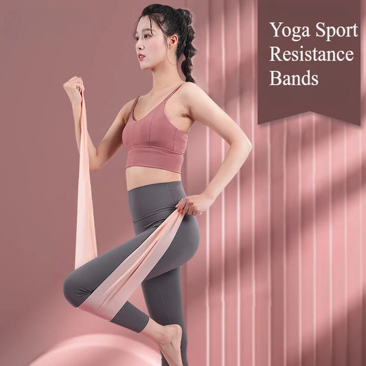 <h2>Bandas elásticas de Yoga para treino de força – expansores circulares portáteis para Pilates e ginásio</h2>