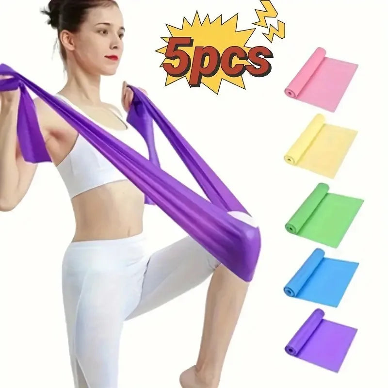 <h2>Banda elástica para Yoga e Pilates – treino de força, fisioterapia e exercícios em casa</h2>