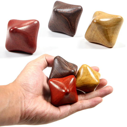 <h2>Bola de Massagem Hexagonal de Madeira – Alívio de Dor e Relaxamento Muscular</h2>