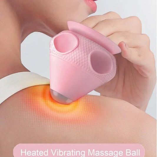 <h2>Bola de Massagem Vibratória Recarregável – Auto-Massagem para Tecido Profundo em Ombros e Costas</h2>