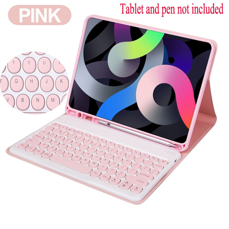 Capa Magnética Destacável Com Teclado Para Samsung Galaxy Tab A7 A8 S7 S8 S6 Lite A9 + S9 FE Mouse Bluetooth Sem Fio