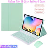 Capa Teclado Para Samsung Galaxy Tab S6 Lite A7 A8 A9 A9 + S7 S8 S9 S9 FE S7 + S8 + S9 + Sem Fio Bluetooth De mouse