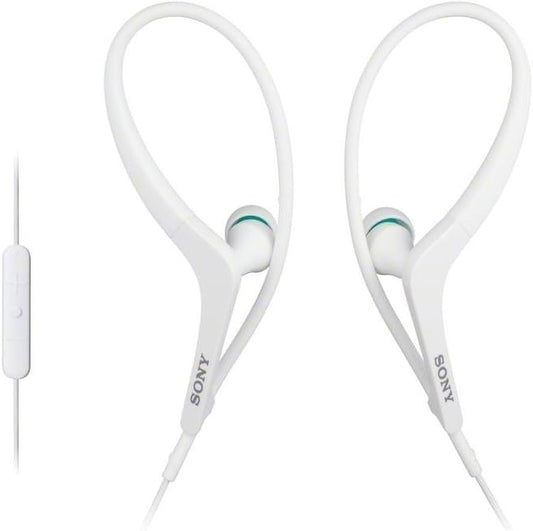 <h2>Sony MDR-AS400IP/W Active Sports Headphones, White</h2>