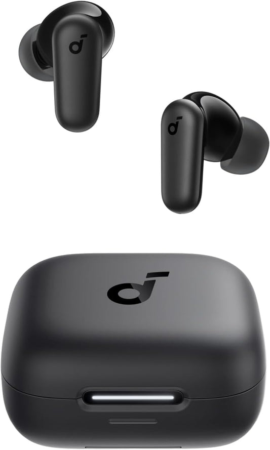 <h2>Fone Soundcore P30i da Anker, cancelamento de ruído, graves potentes, 45h de reprodução, estojo 2 em 1 com suporte para celular, IP54, Bluetooth 5.4, sem fio</h2>