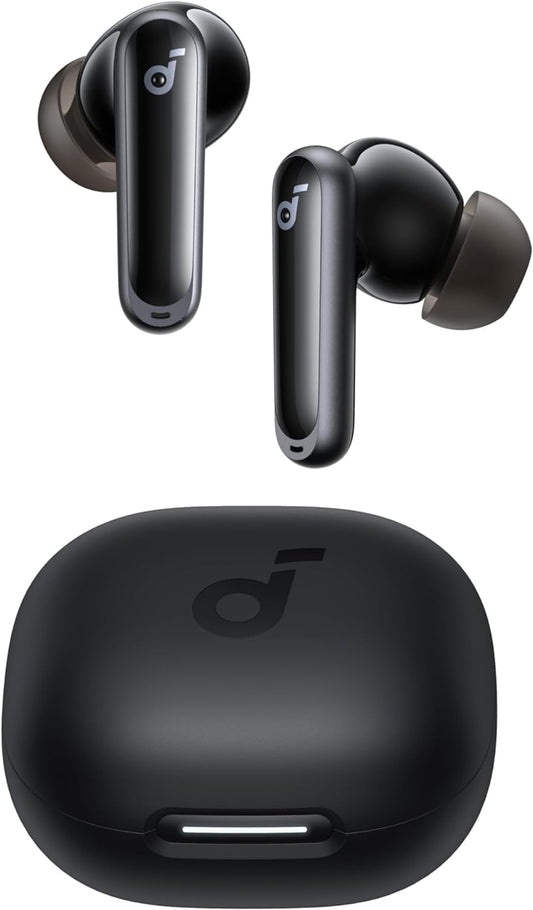 <h2>Fone Soundcore P40i da Anker, sem fio, cancelamento adaptativo, graves potentes, 60h reprodução, estojo com suporte, IPX5, carregamento sem fio, Bluetooth 5.3</h2>