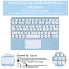 Capa Com Teclado Touchpad Para Samsung Galaxy Tab S6 Lite 10.4 2020 2022 SM-P610 P615/P613 P619 Sem Fio Bluetooth Touch pad