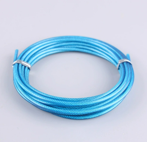 <h2>Cabo de Corda para Pular Substituível – 3m, Vermelho e Preto, Para Treino de Velocidade</h2>