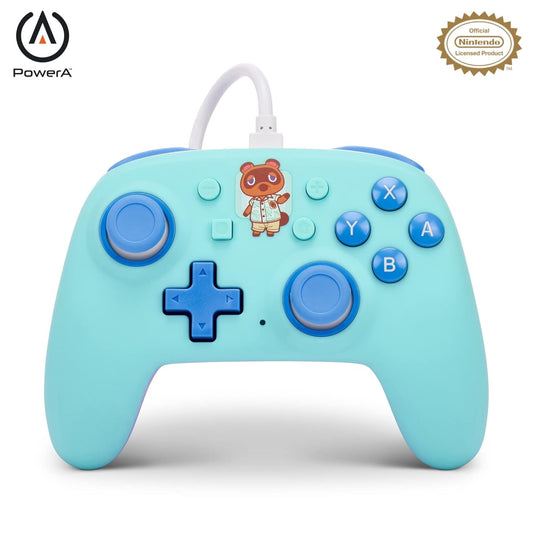 <h2>PowerA Nano Wired Controller for Nintendo Switch - Animal Crossing, Comfortable Ergonomics, Officially Licensed</h2>