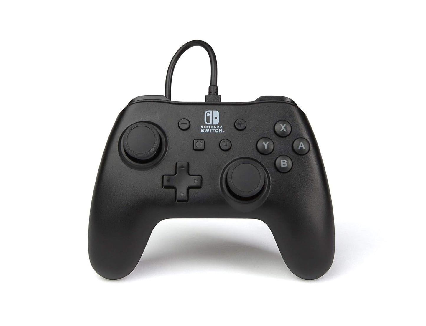 <h2>PowerA Nintendo Switch Wired Controller - Black, Detachable 10ft USB Cable, No Battery Required, Officially Licensed By Nintendo</h2>