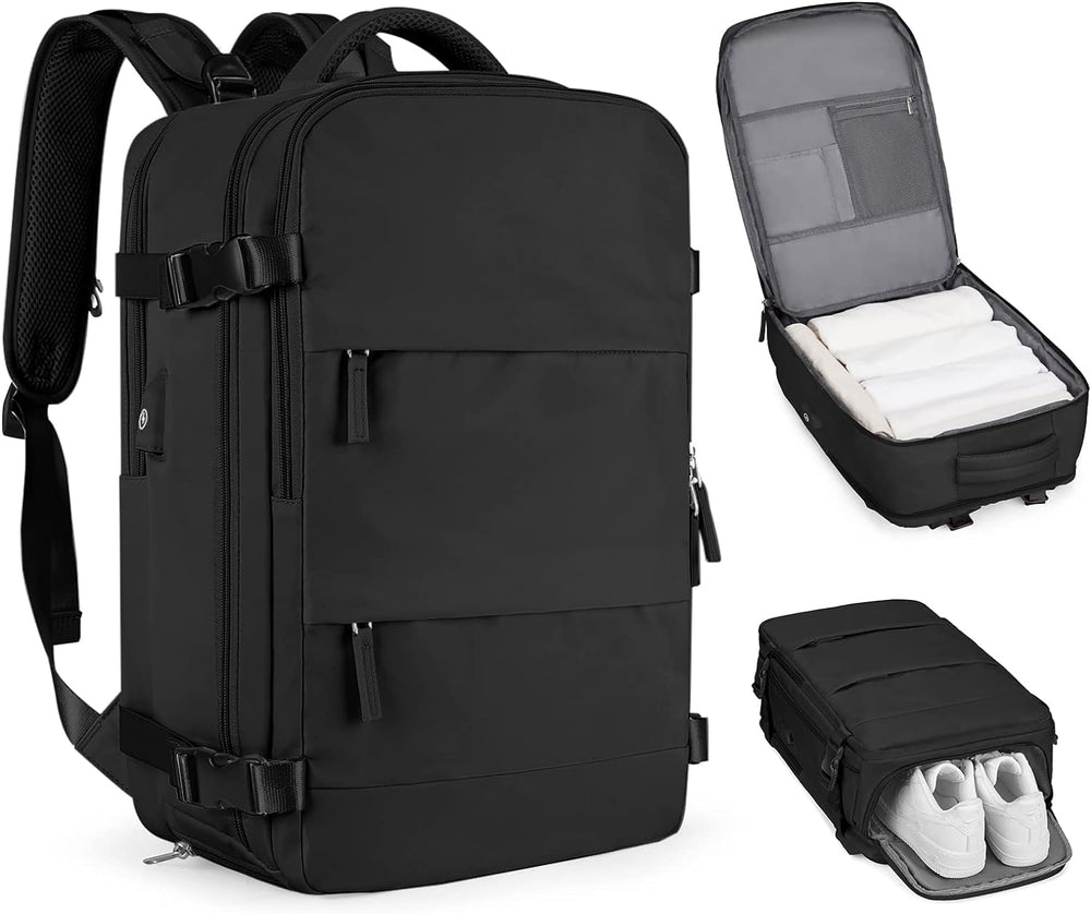 <h2>Mochila de Viagem Casual Grande - Preta</h2>
