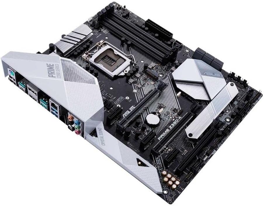 ASUS Placa mãe Prime Z390-A LGA1151 (Intel 8ª e 9ª geração) ATX DDR4 DP HDMI M.2 USB 3.1 Gen2 Gigabit LAN