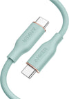 <h2>Cabo USB-C Anker, fluxo tipo C 100W, carregamento rápido para iPhone 16 Series, MacBook Pro 2020 e mais, 1,8 m, malva</h2>