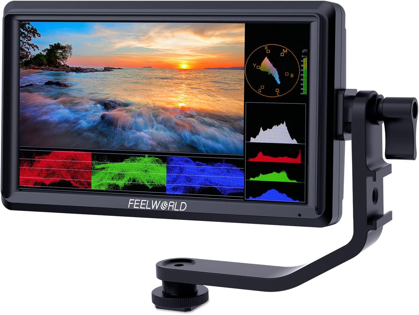 <h2>Monitor de Campo FEELWORLD FW568 V2 5,5" para Câmeras DSLR - Full HD 1920x1152, IPS, 4K HDMI</h2>