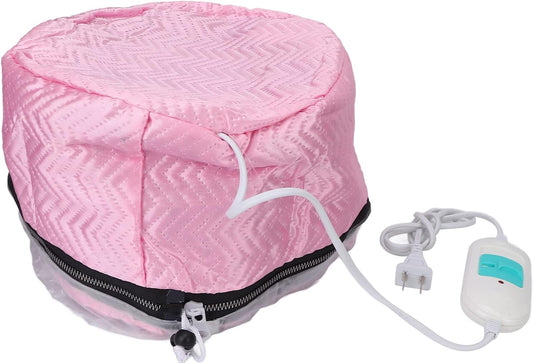 Touca Aquecida Elétrica para Cuidados com o Cabelo - Tratamento Capilar com Controle de Temperatura