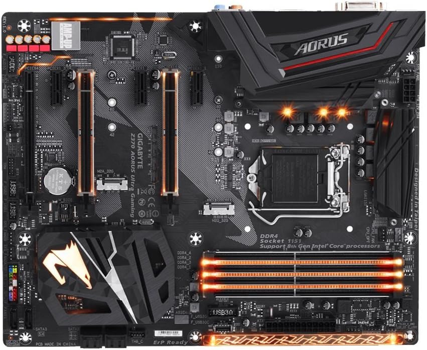 Placa-Mãe GIGABYTE Z370 AORUS Ultra Gaming LGA1151