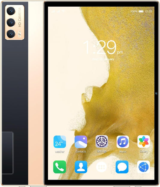 <h2>Tablet 10.1” Android 12 5G, 8GB+256GB, Dual SIM, Wi-Fi, Versão Global – Presente Ideal – EUA</h2>
