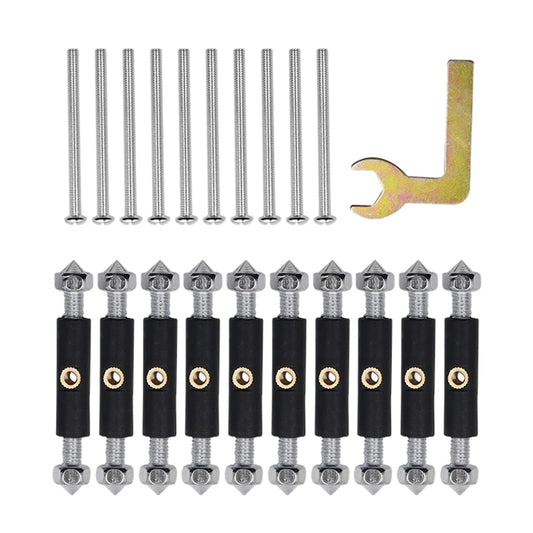 Kit de Haste de Suporte de Parafusos de Cassete de 21 Peças