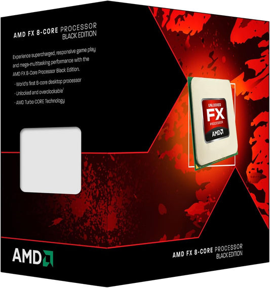 Processador AMD FX-8300 Black Edition (AM3+ 8 núcleos, 4.2GHz)