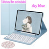 Sem Fio Teclado Capa por Samsung Galaxy Tab S6 Lite 10.4 SM-P610 SM-P615 Bluetooth keyboard mouse cover