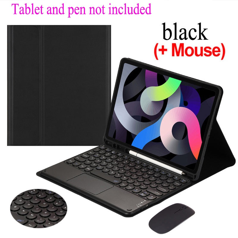 Capa Para Galaxy Tab A8 Com Teclado Touch pad Samsung S6 Lite S7 FE A9 + S9 S7 + S8 + Touchpad De Mouse