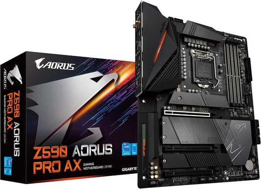 Placa-Mãe GIGABYTE Z590 AORUS PRO AX LGA 1200