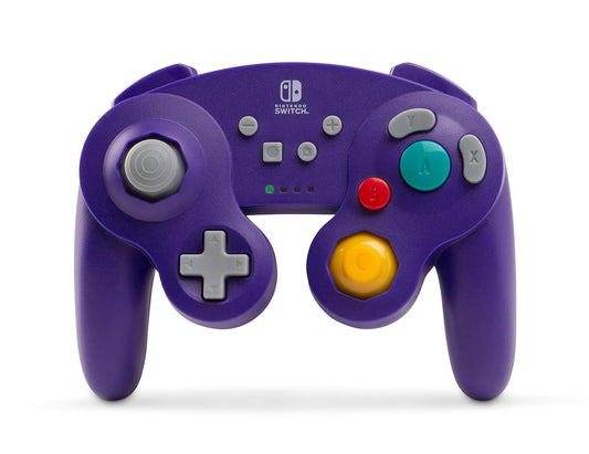 <h2>PowerA Wireless GameCube Style Controller for Nintendo Switch - Purple</h2>