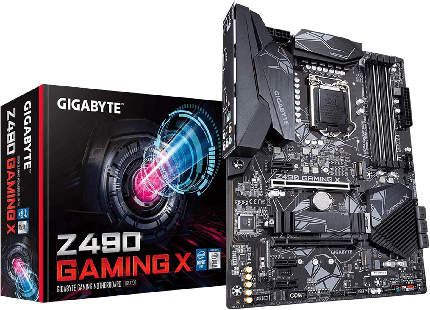 Placa-Mãe GIGABYTE Z490 Gaming X (Intel LGA1200/Z490/ATX)