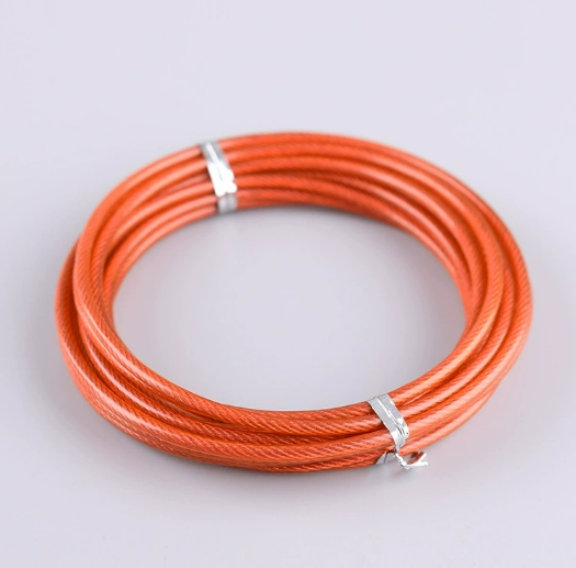 <h2>Cabo de Corda para Pular Substituível – 3m, Vermelho e Preto, Para Treino de Velocidade</h2>