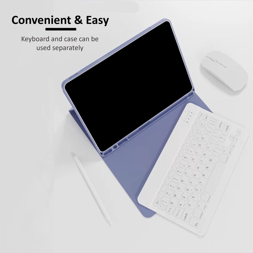 Capa Para Teclado iPad 10a 2022 10.9 Air 4 5 Pro 11 De Bluetooth Sem Fio Com Slot De Lápis
