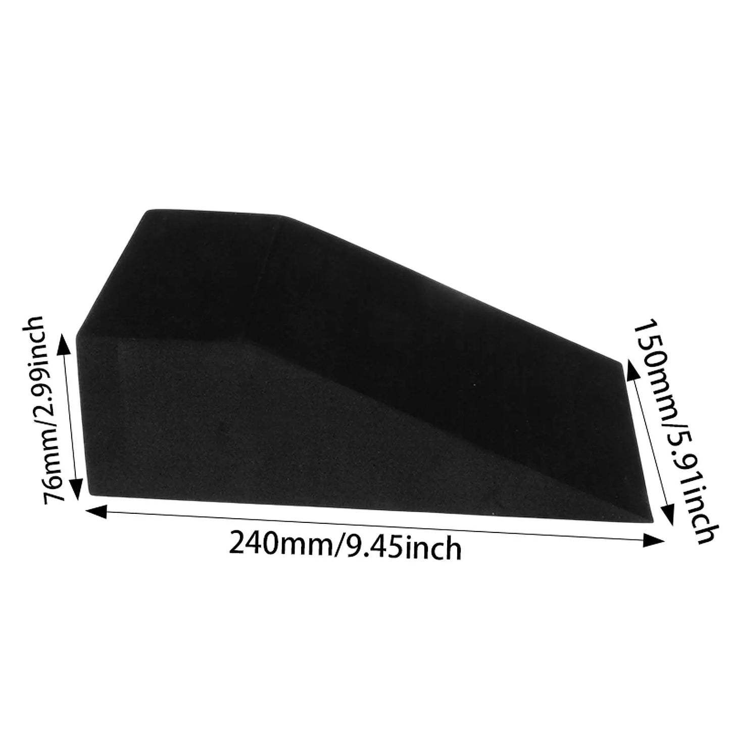 <h2>Cunha de Espuma EVA para Yoga – Plataforma Antiderrapante para Agachamento, Pilates e Suporte de Pulso</h2>