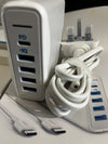 Carregador Rápido Anker PowerPort I PowerIQ PD 60W com 5 Portas USB-C - Caixa Aberta - Funcionando 100%