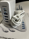 Carregador Rápido Anker PowerPort I PowerIQ PD 60W com 5 Portas USB-C - Caixa Aberta - Funcionando 100%