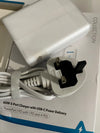 Carregador Rápido Anker PowerPort I PowerIQ PD 60W com 5 Portas USB-C - Caixa Aberta - Funcionando 100%