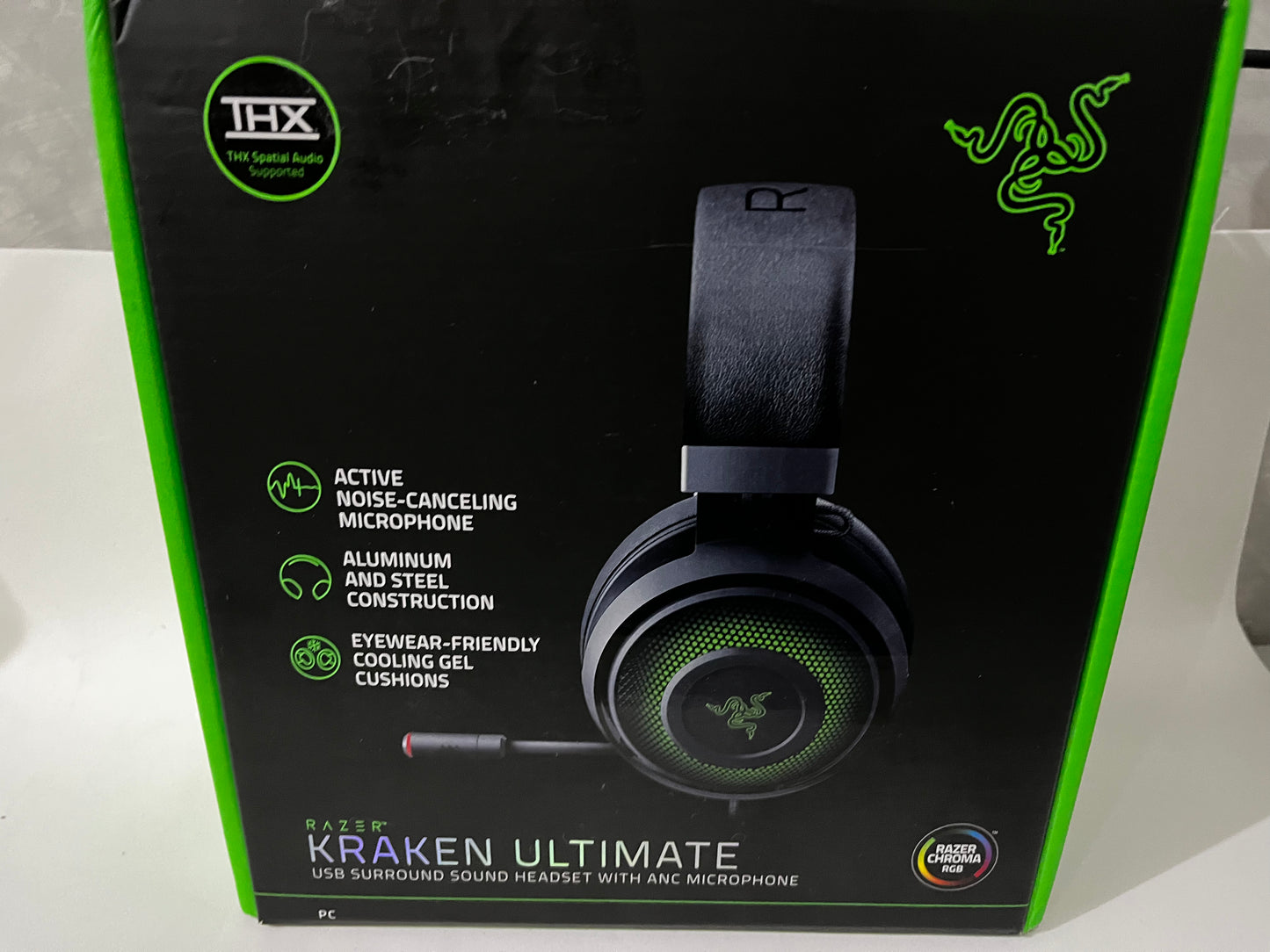 Headset Razer Kraken Ultimate USB - Caixa Aberta - Funcionando 100%