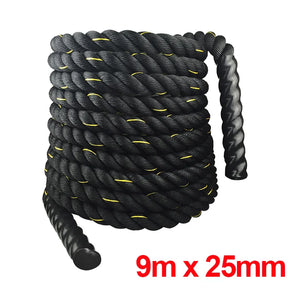 <h2>Corda de Batalha para Fitness e Crossfit – Corda Pesada para Treinamento de Força, 9m a 15m</h2>