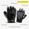 <h2>Luvas Esportivas Antiderrapantes para Homens e Mulheres – Meio Dedo para Fitness, Skate, Ciclismo, Corrida e Ginásio</h2>