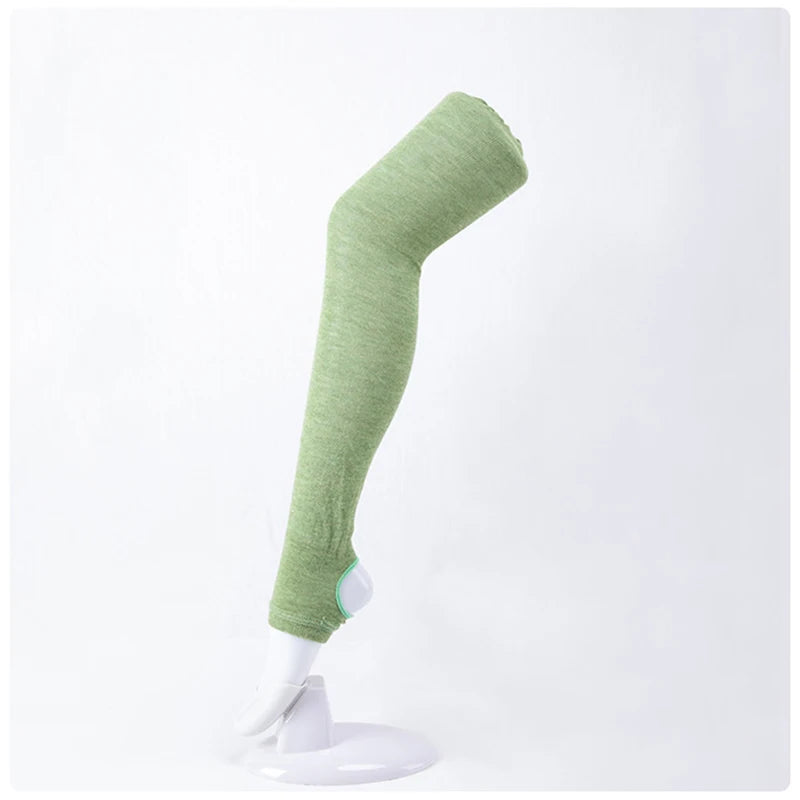 <h2>Meias Longas de Algodão para Mulheres – Meias Altas até a Coxa para Dança, Pilates, Yoga e Treino</h2>