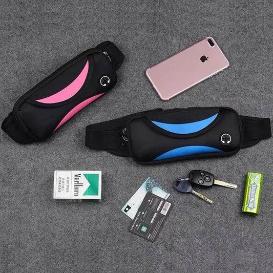 <h2>Bolsa de Cintura Impermeável Unissex – Portátil para Ginásio, Fitness, Corrida e Esportes</h2>