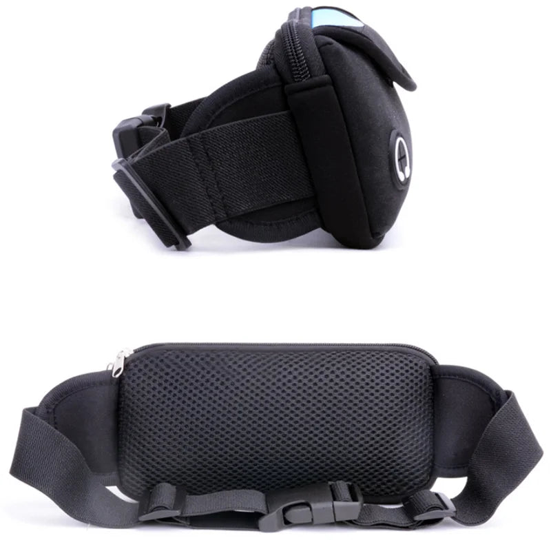 <h2>Bolsa de Cintura Impermeável Unissex – Portátil para Ginásio, Fitness, Corrida e Esportes</h2>