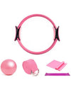 <h2>Conjunto de 5 Anéis Pilates – Equipamento Fitness para Remodelar e Treinar Corpo Feminino</h2>